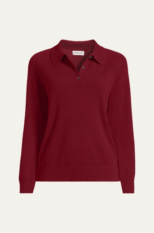 Cashmere Polo Jumper