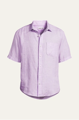 Pure Linen Short Sleeve Shirt