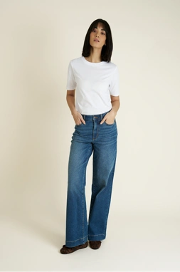 Lands' End - Wide Leg Jeans
