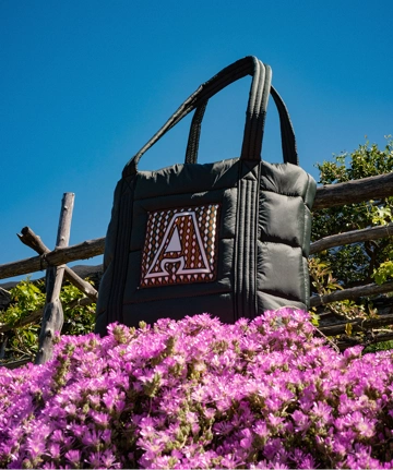 Ahluwalia's interpretation of the iconic canvas tote