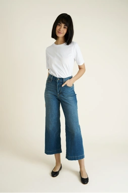 Lands' End - Cropped Leg Jeans