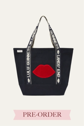 Lip Canvas Tote
