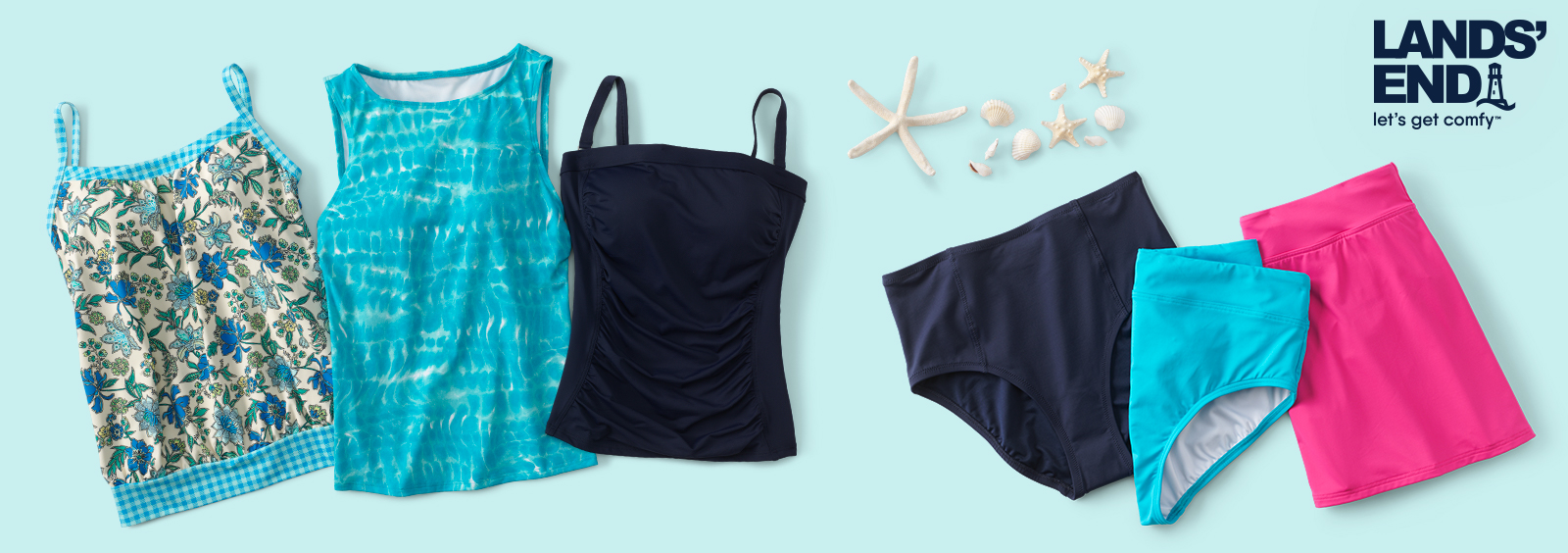 Best Plus-Size Mastectomy Bathing Suits | Lands' End