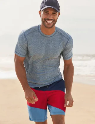 Lands' End have loads of choice for mens essential swimwear