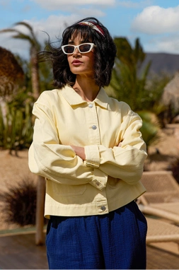 Linen Blend Jacket