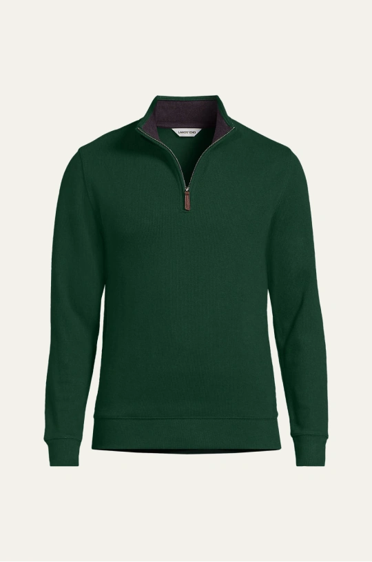 Quarter Zip Fleece Top