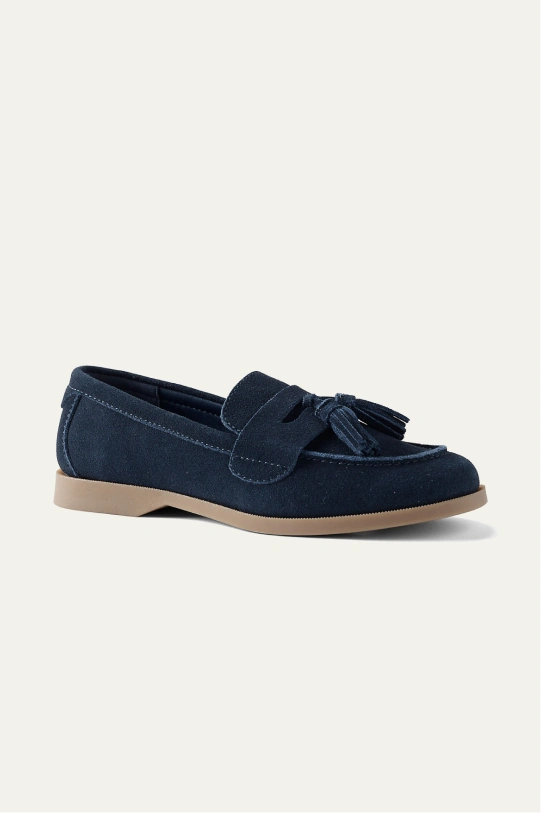 Suede Tassel Loafers