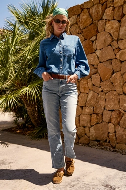 Straight Leg Jeans