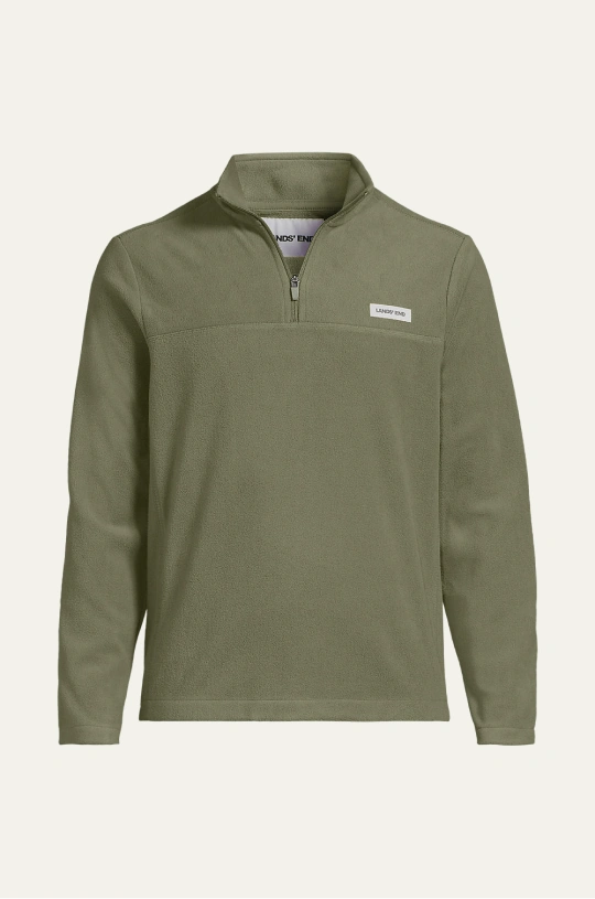 Quarter Zip Fleece Top