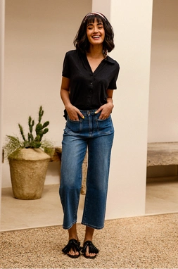 Wide Leg Jeans
