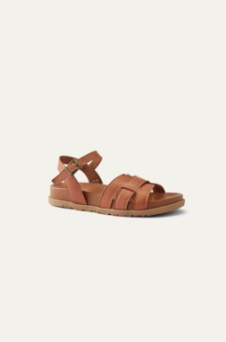 Ankle Strap Leather Sandals