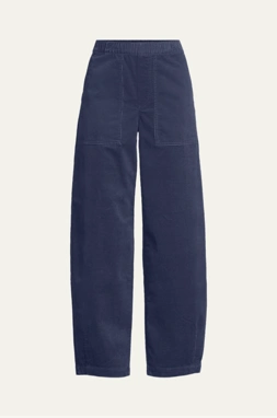 Barrel Leg Cord Trousers