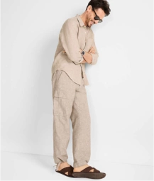 Linen/Cotton Cargos