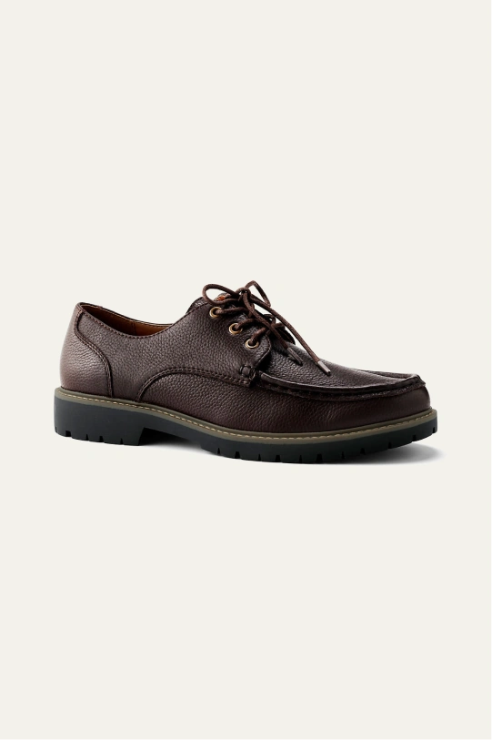 Men's Leather Lace-Up Shoes